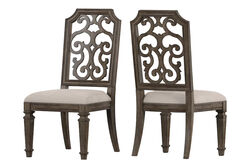 FRET KOLSUZ SANDALYE KAHVE 63x53x108cm 274204-2812 - 5