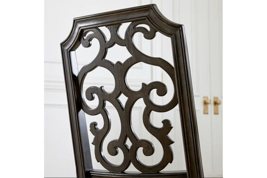FRET KOLSUZ SANDALYE KAHVE 63x53x108cm 274204-2812 - 3