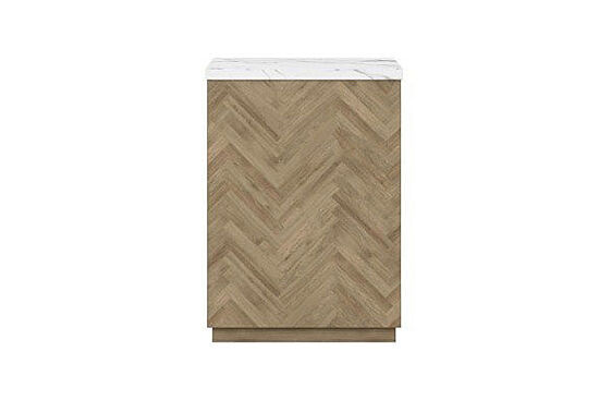 GARRİSON YAN SEHPA KARE KAHVE 46x46x64cm 322309-1302 - 5