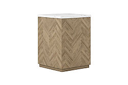GARRİSON YAN SEHPA KARE KAHVE 46x46x64cm 322309-1302 - 6