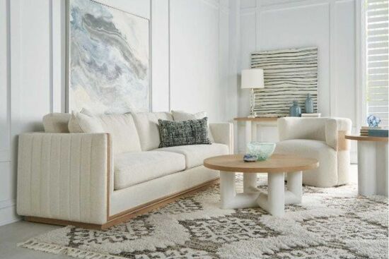 GARRİSON YUVARLAK YAN SEHPA BEYAZ 67x67x64cm 322303-1317 - 6