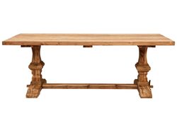 GENEVO YEMEK MASASI TEAK 220x100x78cm - 6