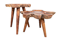 GROVE İKİLİ SEHPA BÜYÜK 75x45cm-KÜÇÜK 60x60cm - 3