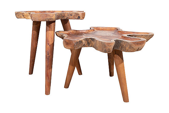 GROVE İKİLİ SEHPA BÜYÜK 75x45cm-KÜÇÜK 60x60cm - 3