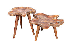 GROVE İKİLİ SEHPA BÜYÜK 75x45cm-KÜÇÜK 60x60cm - 4