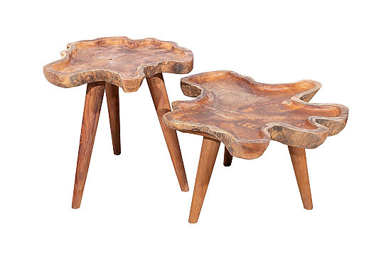 GROVE İKİLİ SEHPA BÜYÜK 75x45cm-KÜÇÜK 60x60cm - 4
