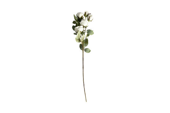 HA5LN24005WH LOUIS XIV GÜL DALI BEYAZ 66 CM - 1