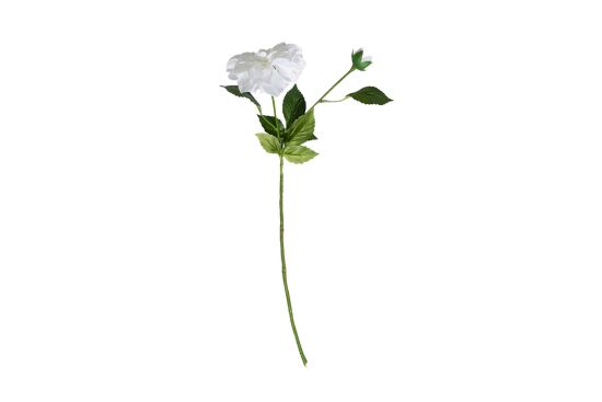 HA5SJHY231013DL12 YAPAY DAHLIA ÇİÇEĞİ BEYAZ 62 CM - 1