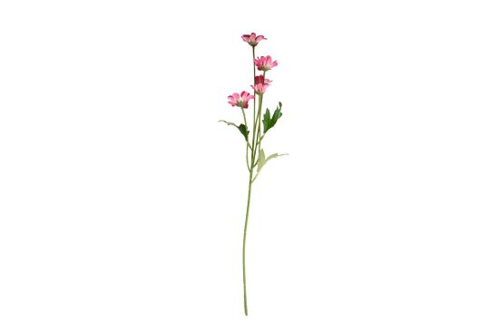 HA5XYD1146PK PAPATYA DALI 5 ÇİÇEKLİ PEMBE 48 CM - 1