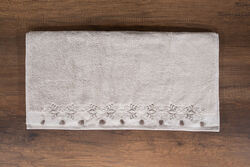 HAREN 70X140 NAKISLI HAVLU BEJ - KERVAN