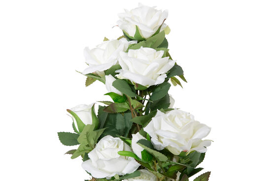 HD9252 GÜL BUKETİ BEYAZ 50cm - 2