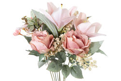 HD9481 BUKET ÇİÇEK PEMBE-SOMON 66cm - 3