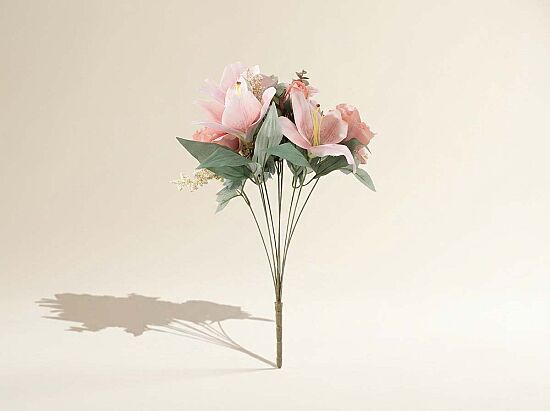 HD9481 BUKET ÇİÇEK PEMBE-SOMON 66cm - 1
