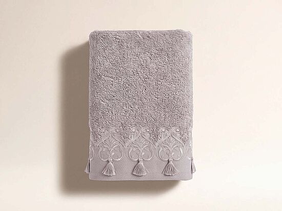 HERINA 70X140 NAKISLI HAVLU GRI - 2