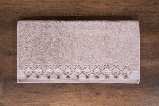 HERINA 70X140 NAKISLI HAVLU PUDRA - 3