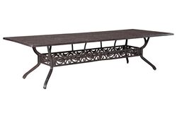 VERDE HS0860T YEMEK MASASI KAHVE 300x120x74cm - 2