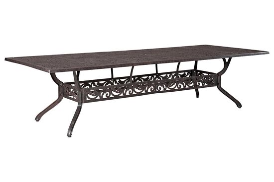 VERDE HS0860T YEMEK MASASI KAHVE 300x120x74cm - 2