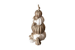 BALKABAĞI AĞACI 17x34cm KREM-GOLD HYK1021 - 2