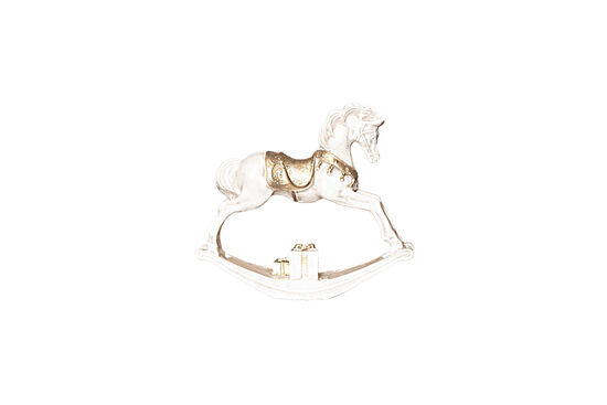 SALLANAN AT 22x19 cm KREM-GOLD HYK1045 - 3