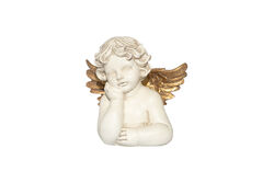 TEK ELİ ÇENESİNDE MELEK KREM-GOLD 20x21cm HYK1073 - 2