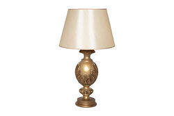 HYK1092 YAPRAK DESENLİ ABAJUR 45X80 CM GOLD - 2