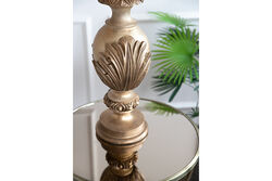 HYK1092 YAPRAK DESENLİ ABAJUR 45X80 CM GOLD - 5