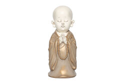 AYAKTA DUA EDEN YOGİ 14X32 CM KREM-GOLD HYK1100 - 3