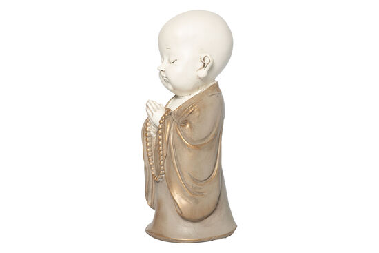 AYAKTA DUA EDEN YOGİ 14X32 CM KREM-GOLD HYK1100 - 2