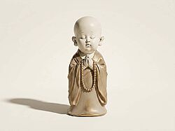 AYAKTA DUA EDEN YOGİ 14X32 CM KREM-GOLD HYK1100 - 1