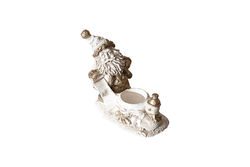 NOEL BABA MUMLUK 8x15 cm KREM-GOLD (YLBŞ) HYK1170 - 2