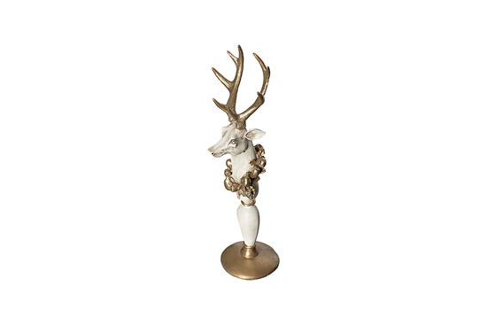 MEYVE KOLYELI GEYIK 14x44 cm GOLD-KREM HYK185 - 2