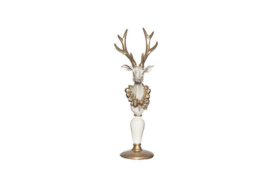 MEYVE KOLYELI GEYIK 14x44 cm GOLD-KREM HYK185 - 3