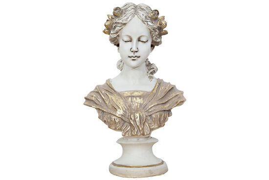 KAIDELI KADIN BUST KREM-GOLD 40x26cm HYK280 - 3