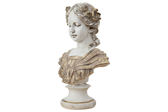 KAIDELI KADIN BUST KREM-GOLD 40x26cm HYK280 - 2