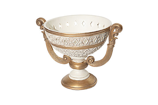 KULPLU MEYVELİK KREM-GOLD 23x35 cm HYK438 - 2
