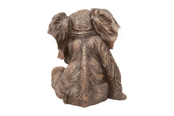 OTURAN BUYUK FIL 33X33 CM KAHVE HYK538 - 4