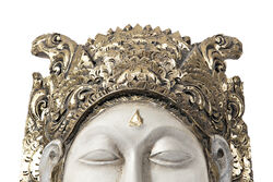 BUDHA KADIN GOLD-KREM 25x37cm HYK545 - 4