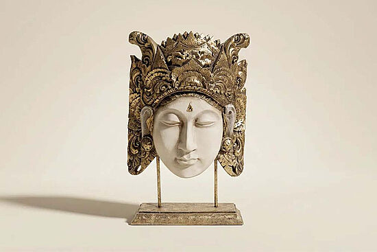 BUDHA KADIN GOLD-KREM 25x37cm HYK545 - 1