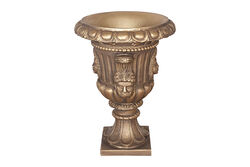 ATHENA FİBER SAKSI GOLD 55X77 CM - 2
