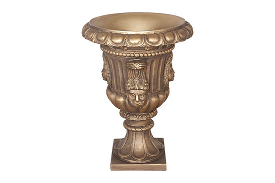 ATHENA FİBER SAKSI GOLD 55X77 CM - 2