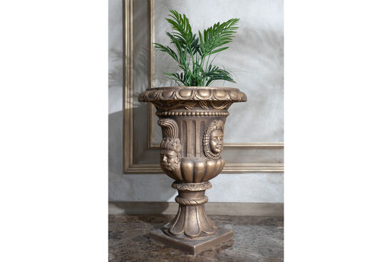 ATHENA FİBER SAKSI GOLD 55X77 CM - 5