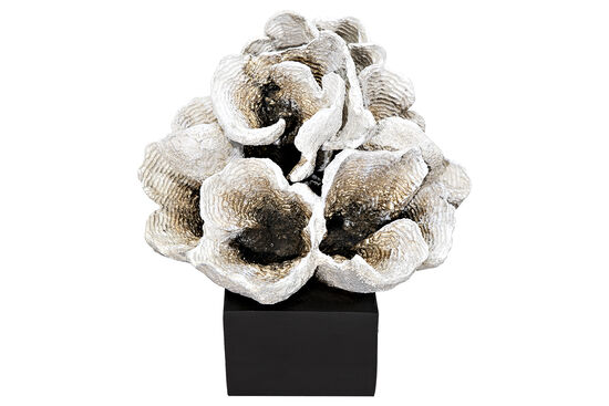 KAIDELI MERCAN KREM-GOLD 25x25cm HYK594 - 3