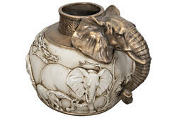 FILLI VAZO KREM-GOLD 32x25cm HYK637 - 3