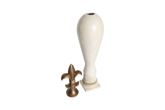 MAÇALI BÜYÜK KÜP KREM-GOLD 20x90cm HYK786(DY) - 3