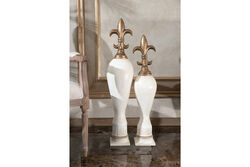 MAÇALI KÜÇÜK KÜP KREM-GOLD 17x79cm HYK787(DY) - 5
