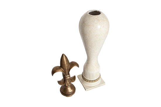 MAÇALI KÜÇÜK KÜP KREM-GOLD 17x79cm HYK787(DY) - 2