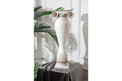 SÜTUN KAPAKLI KÜÇÜK KÜP KREM-GOLD 22x58cm HYK789(DY) - 4