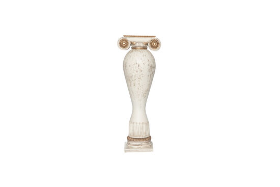 SÜTUN KAPAKLI KÜÇÜK KÜP KREM-GOLD 22x58cm HYK789(DY) - 2
