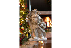 GEYİKLİ NOEL BABA 23x32 cm KREM-GOLD (YLBŞ) HYK952 - 5
