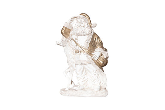 GEYİKLİ NOEL BABA 23x32 cm KREM-GOLD (YLBŞ) HYK952 - 3